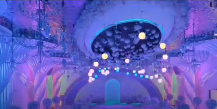 Morzen kinetic lighting projec